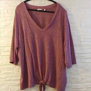 Reitman's  Women's Super Soft V-Neck Shirt size 3z